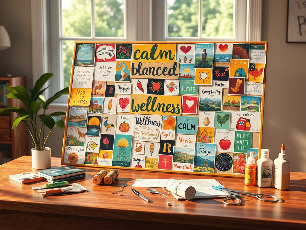 Vision Boards for Mental Clarity: Visual Creativity for Mental Health