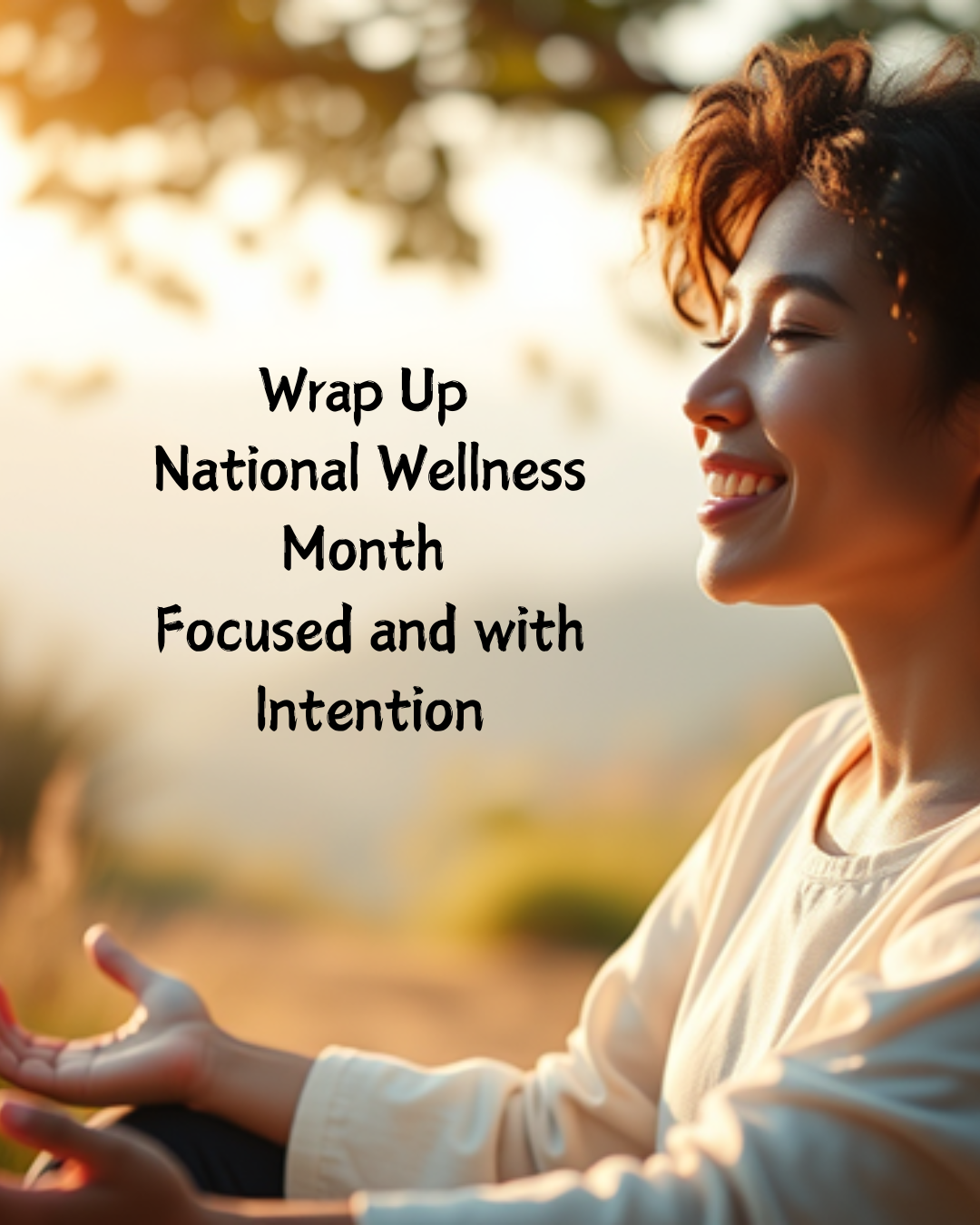 Wrap Up National Wellness Month Focused and with Intention